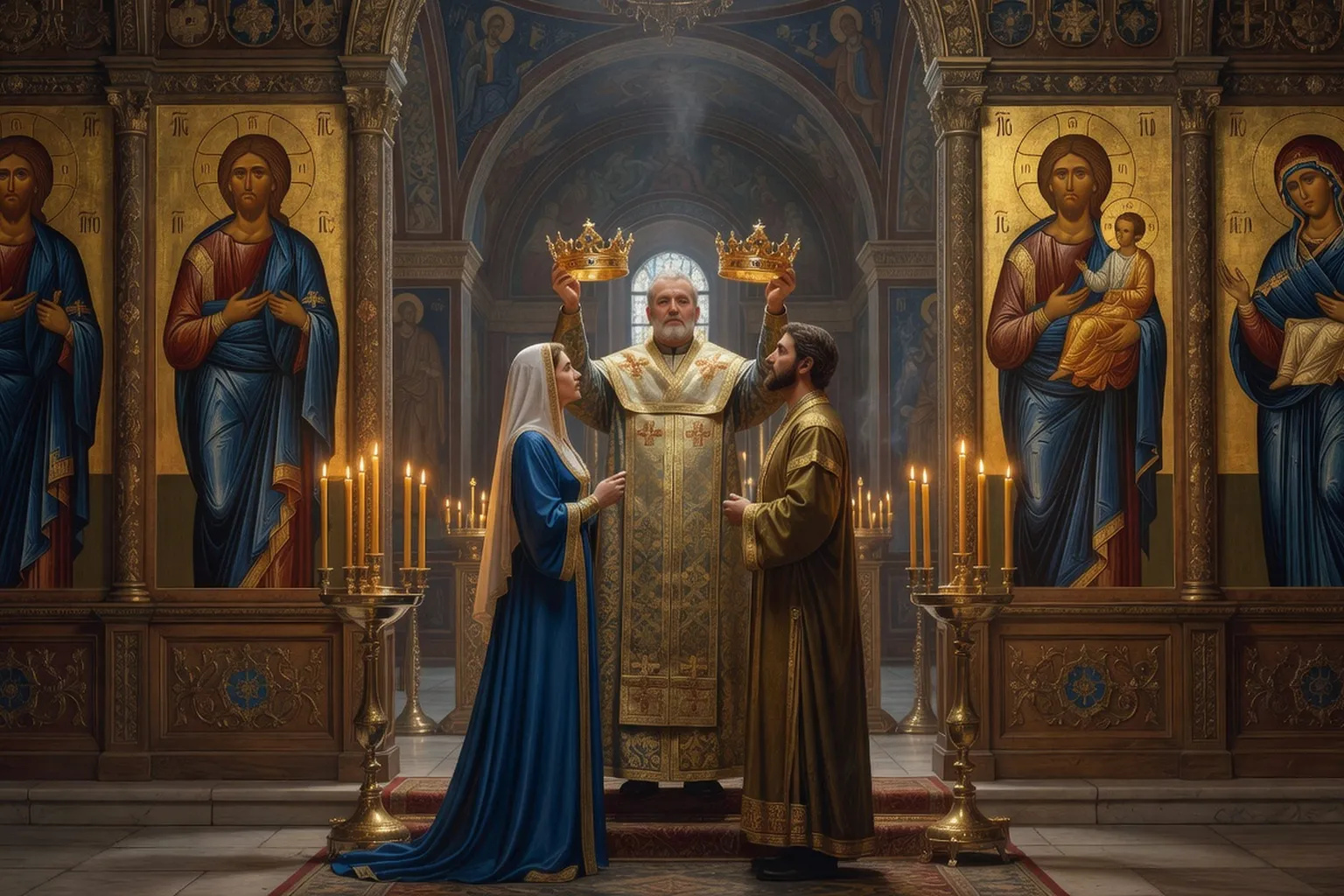 Les sept sacrements de la tradition orthodoxe russe